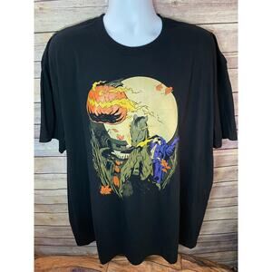The Halloween Shirt Company Headless Horseman T‑Shirt Black Size 3XL